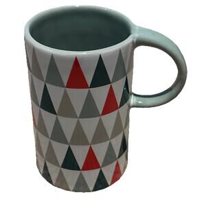 Starbucks 12 Oz Tall Holiday Christmas Tree Triangle Coffee Tea Cup Mug 2017